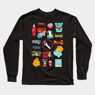 Stray Kids iconic quotes and moments ver 2 Long Sleeve T-Shirt